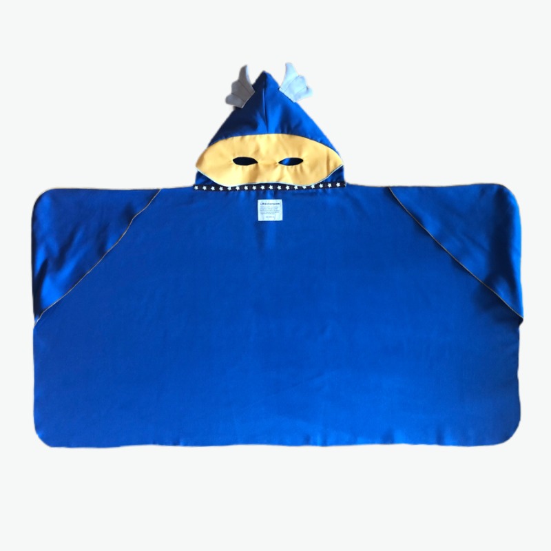 캐리마켓 -  [리틀챔피언스] Autonomy hooded towel Superhero Dark Blue