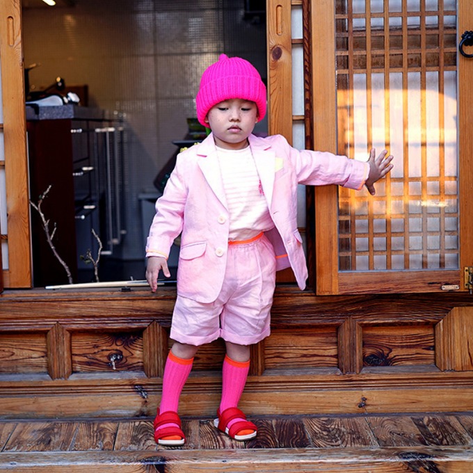 캐리마켓 -  Mallang pink jacket (suits)