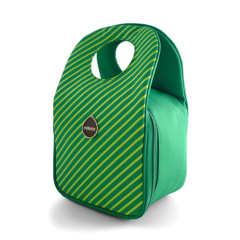 캐리마켓 -  [밀크닷] lunch bag (Green)