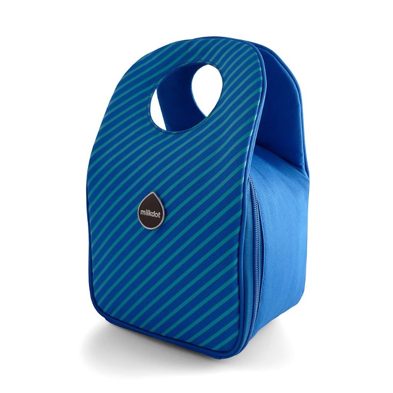 캐리마켓 -  [밀크닷] lunch bag (Blue)