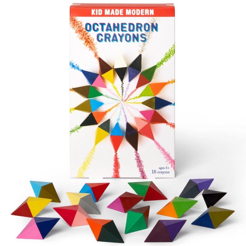 캐리마켓 -  [키드메이드모던] 팔각크레용 Octahedron Crayons