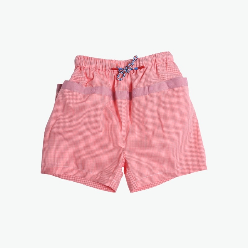 캐리마켓 -  [티아치바니키즈] Multi snap cargo shorts (Pink) 10Y-14Y