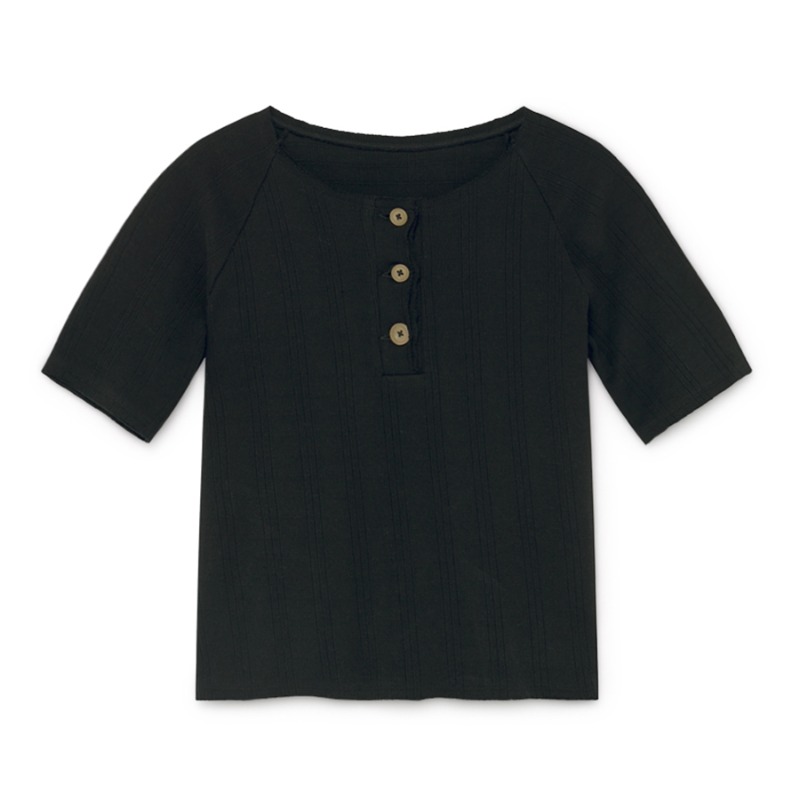 캐리마켓 -  [리틀크리에이티브팩토리] Soft T-Shirt (black)