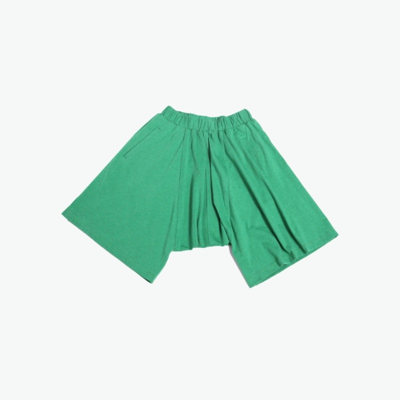 캐리마켓 -  [티아치바니키즈] Pull on gatya skort (Emerald green) 4Y-8Y
