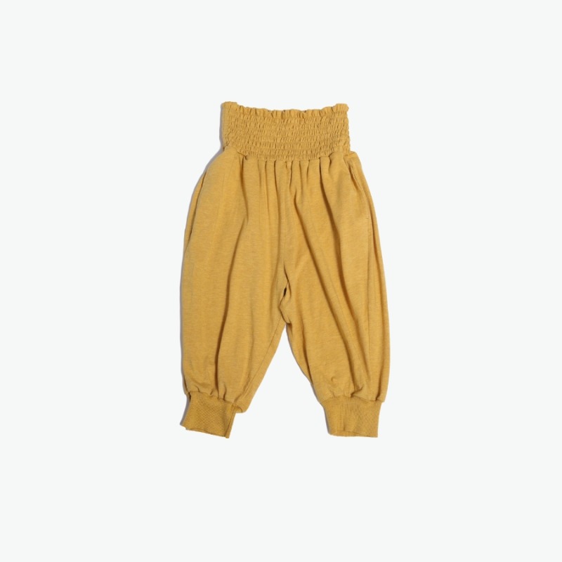 캐리마켓 -  [티아치바니키즈] High waisted sirwal trousers (Yellow) 4Y-8Y
