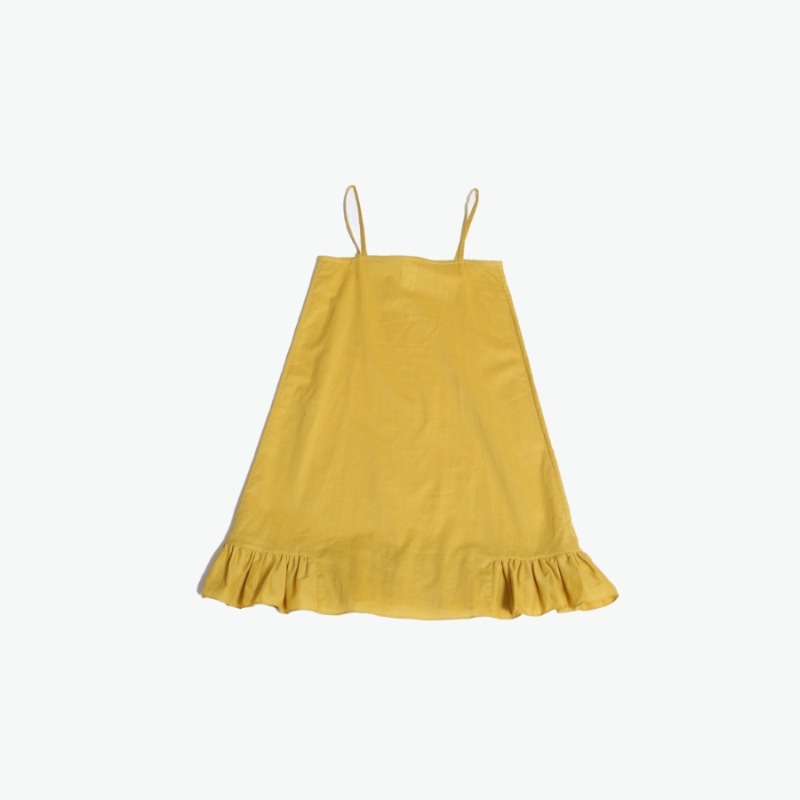 캐리마켓 -  [티아치바니키즈] Layering chemise (Yellow) 4Y-8Y