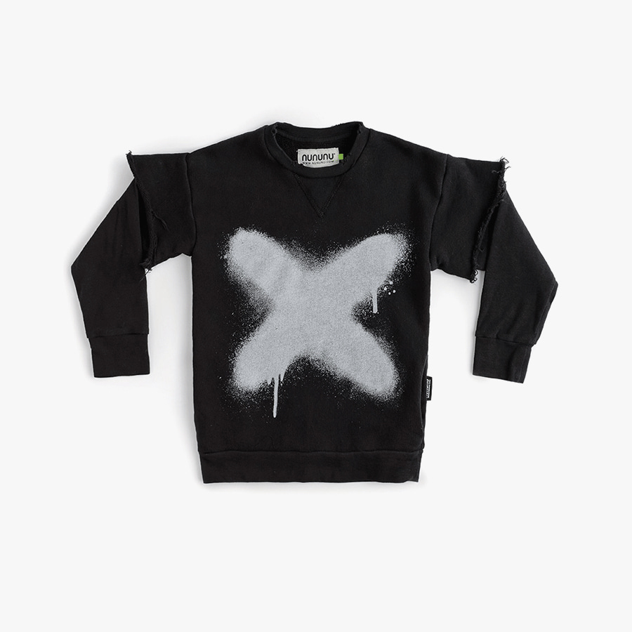 캐리마켓 -  [누누누] Sprayed x twofer sweatshirt (baby) NU03B93006