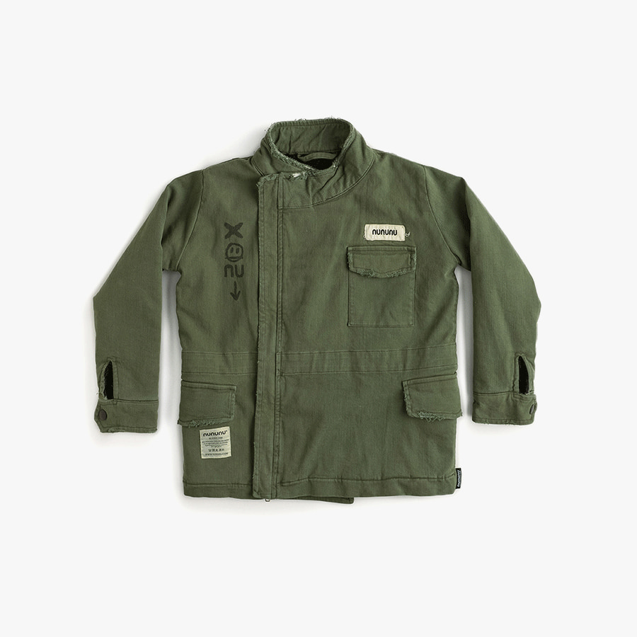 캐리마켓 -  [누누누] Heavy lined military jacket (baby) NU03B07001