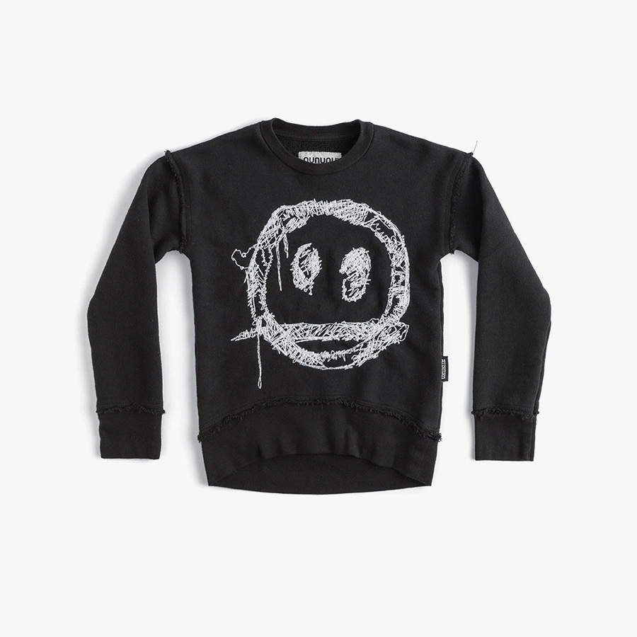 캐리마켓 -  [누누누] Embroidered smile sweatshirt (kids) NU03K93002