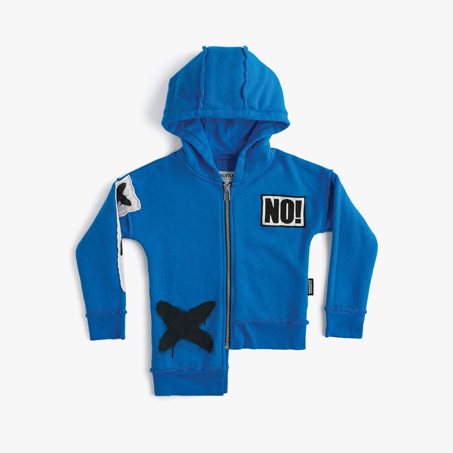 캐리마켓 -  [누누누] Unbalanced patch zip hoodie (baby) NU03B91016