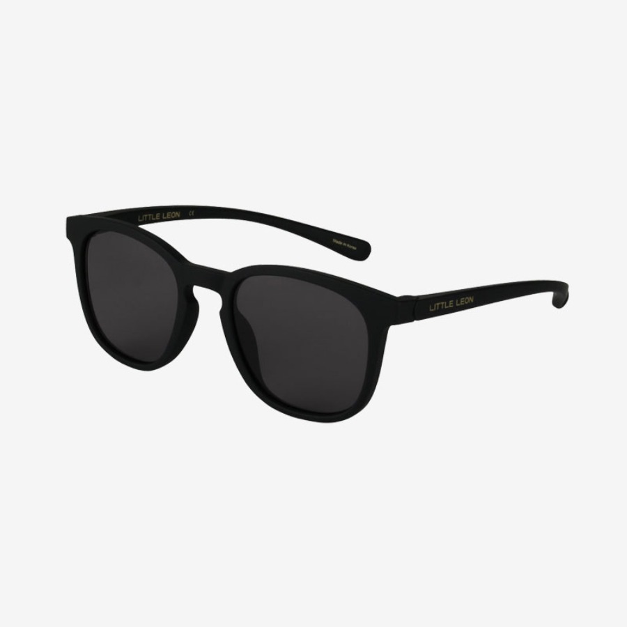 캐리마켓 -  [리틀레온] 유아 선글라스 사각안구 블랙 BAMBI C5 (1~3세)