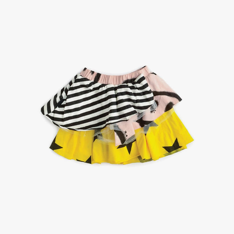 캐리마켓 -  [누누누] Mix &amp; match layered skirt (baby) NU03B38001