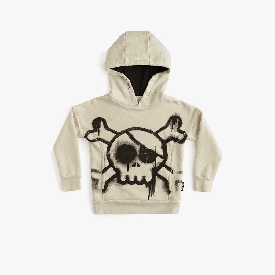 캐리마켓 -  [누누누] Sprayed skull hoodie (baby) NU03B91012