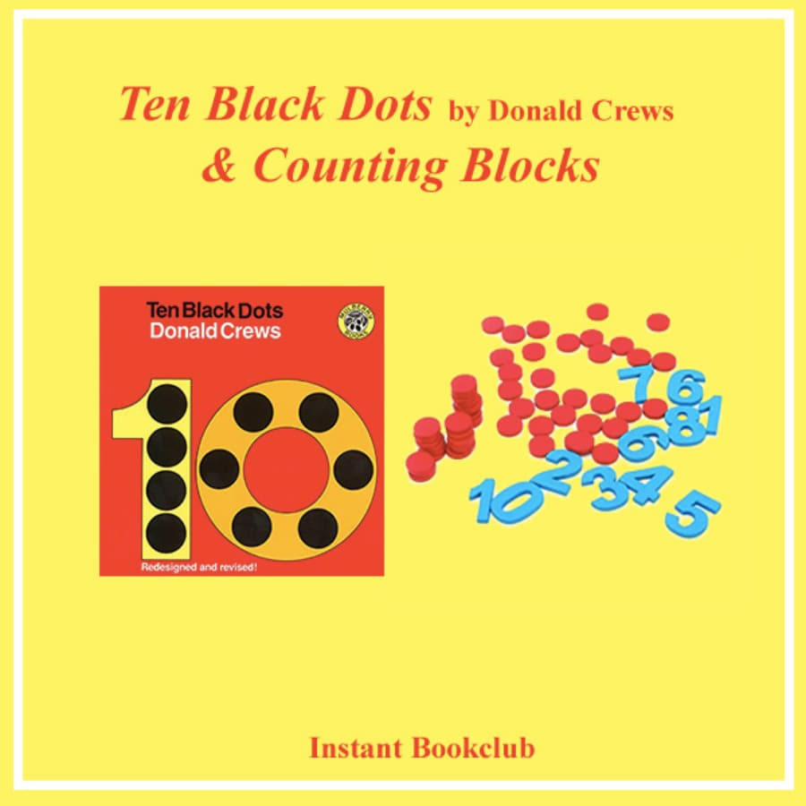 캐리마켓 -  [Instant Writing] Ten Black Dots (Book + Counting Blocks), Donald Crews, 인스턴트 북클럽