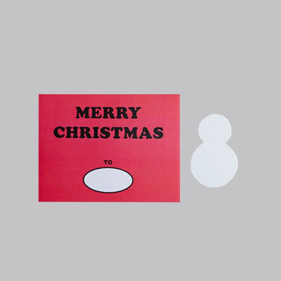 캐리마켓 -  [하우키즈풀] DIY CHRISTMAS CARD (RED)