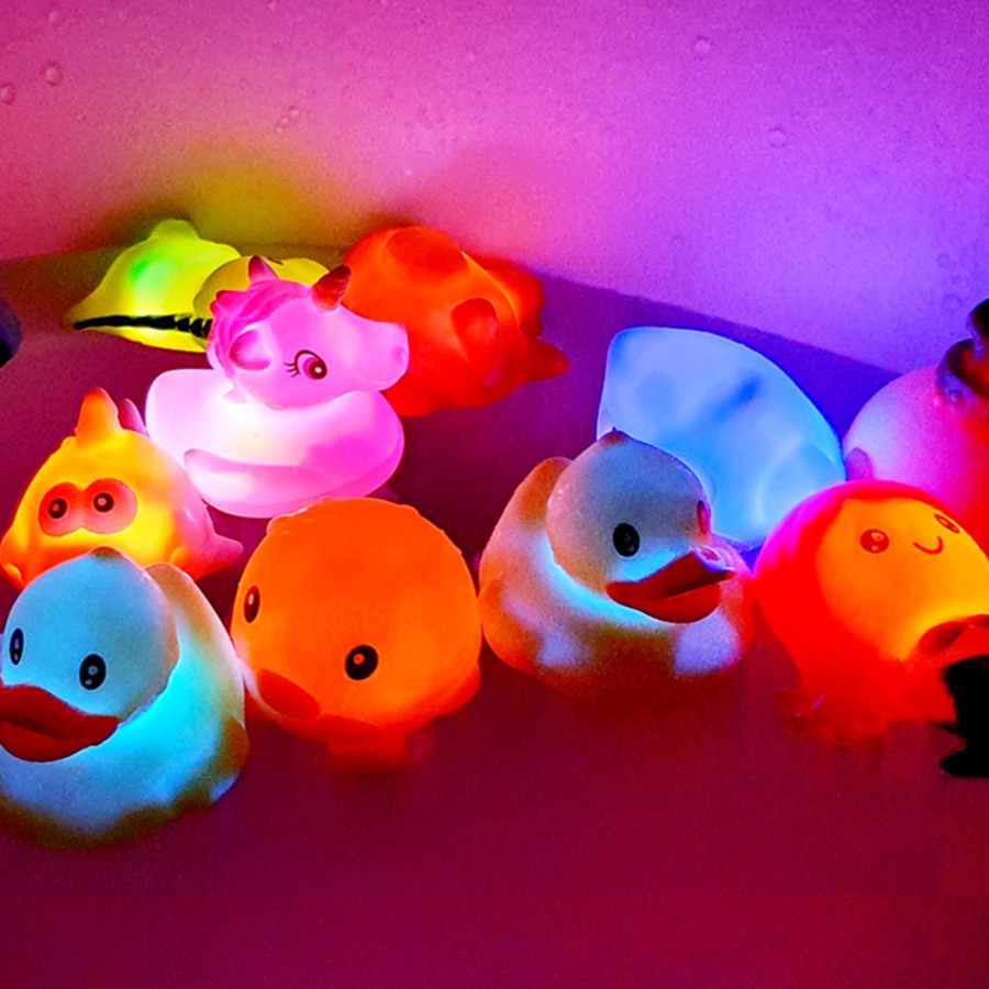 캐리마켓 -  레츠토이 반짝반짝 LED 목욕놀이 친구들 3개세트 4종 아기 유아 물놀이 목욕장난감