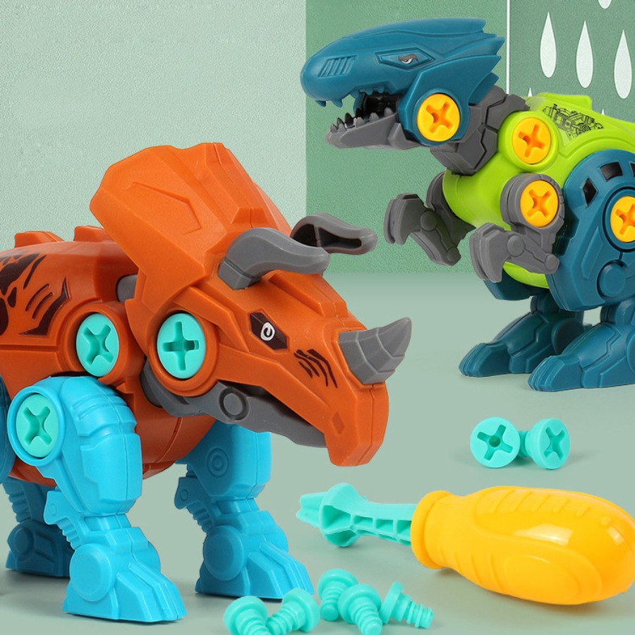 캐리마켓 -  레츠토이 공룡 만들기 DIY 유아 공구놀이세트 장난감