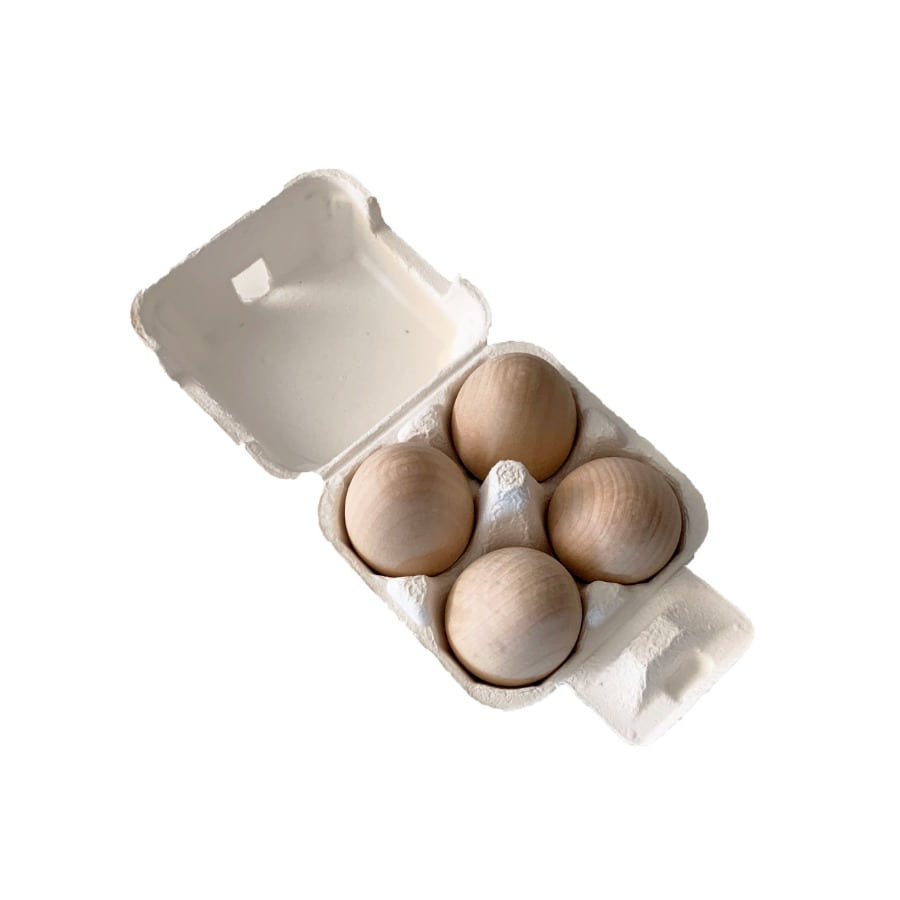 캐리마켓 -  [Instant Writing] Wooden Eggs (4pc)