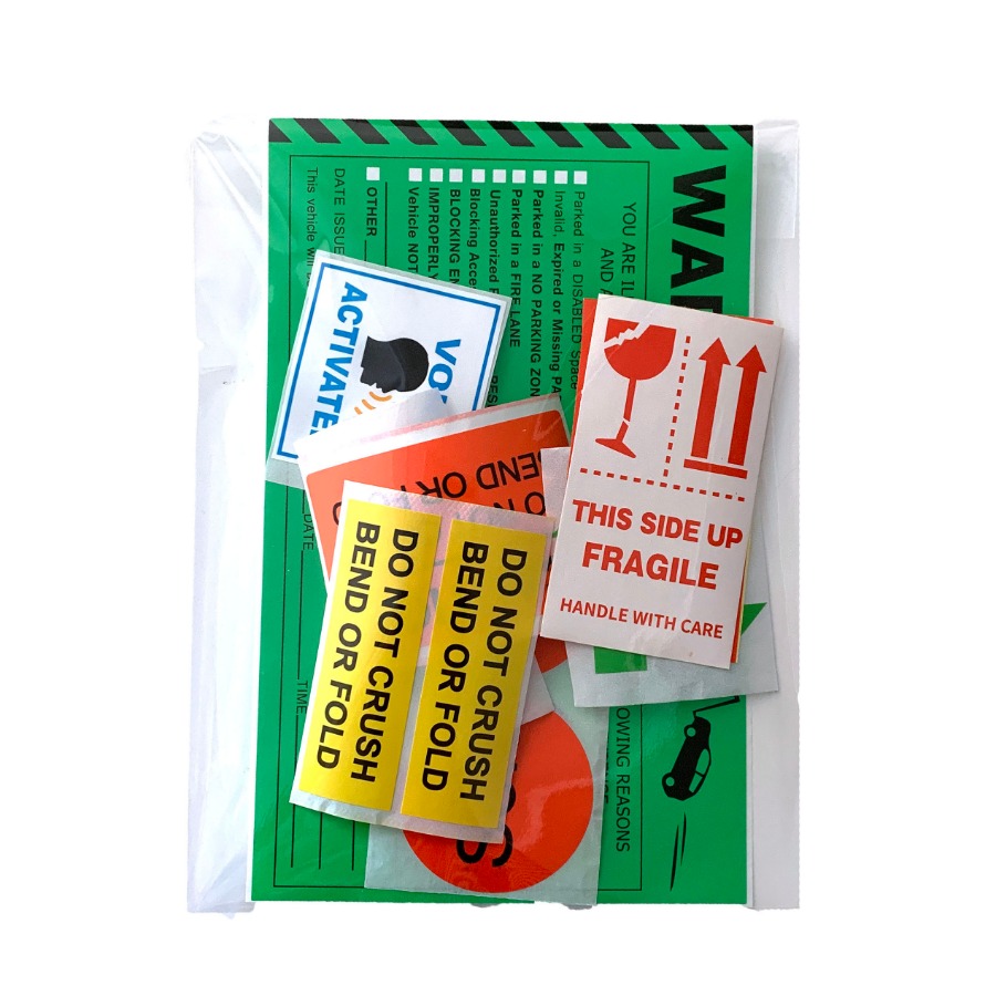 캐리마켓 -  [페니앤코코] Caution Sticker Pack (14pc)
