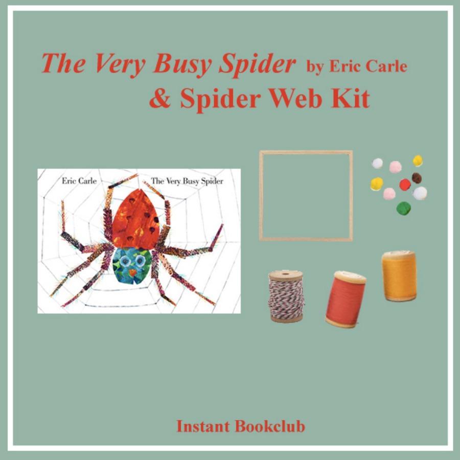 캐리마켓 -  [Instant Writing] The Very Busy Spider (Book + Spider Web Kit), 인스턴트 북클럽