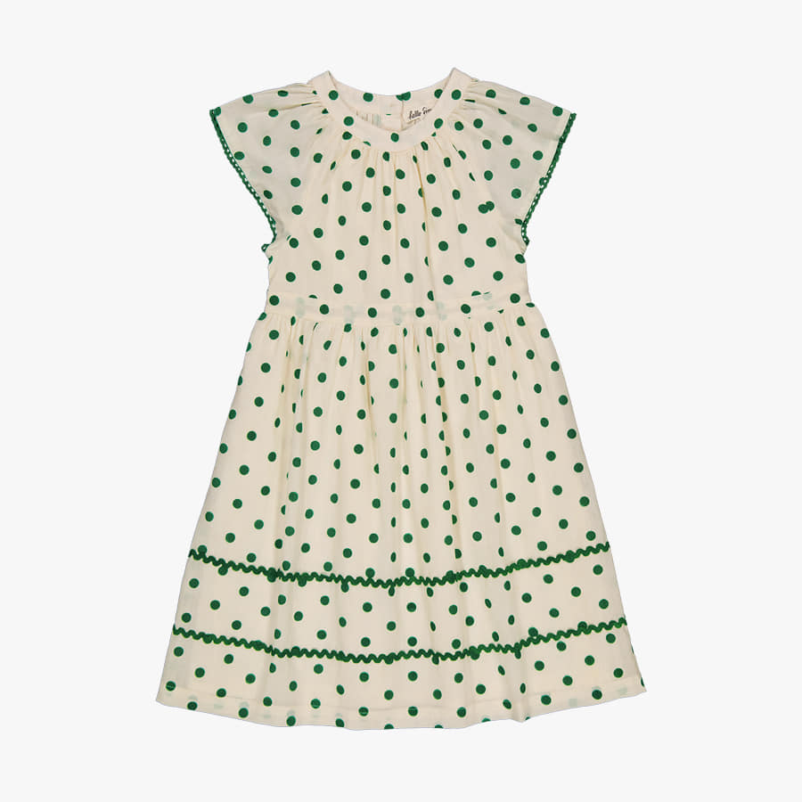 캐리마켓 -  헬로시모네 Cassiopee dress Dots Green