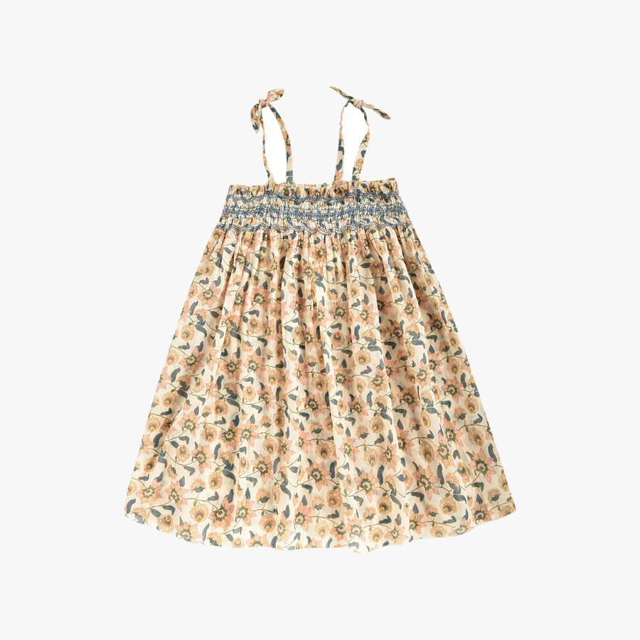 캐리마켓 -  루이스미샤 DRESS MARCELINE CREAM FLOWERS