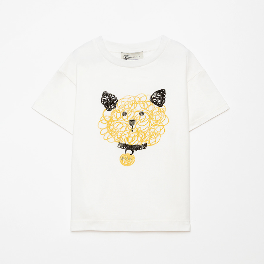 캐리마켓 -  위캔드하우스키즈 Dog t-shirt 225