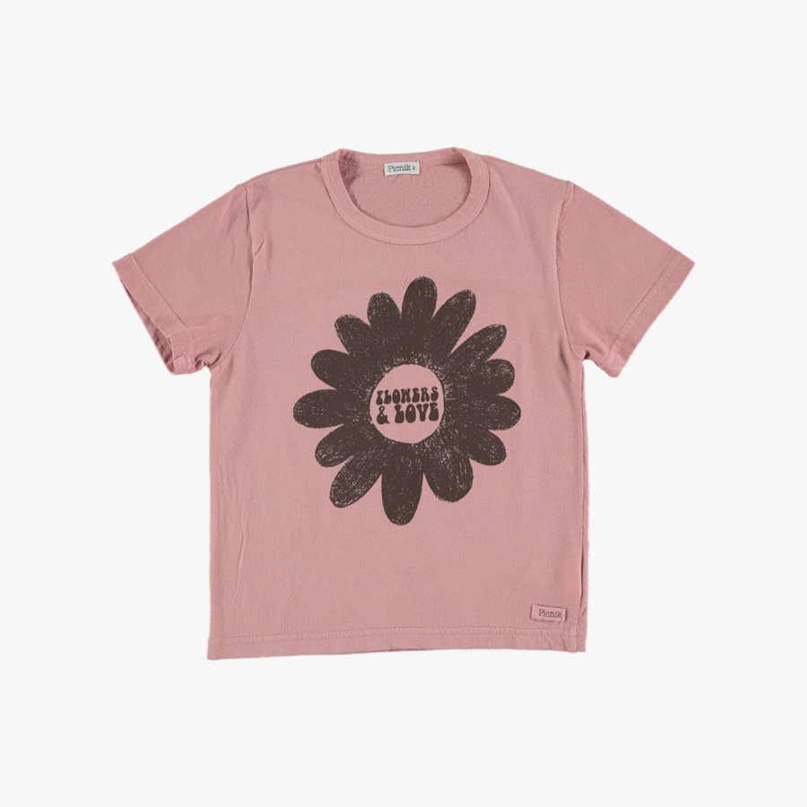 캐리마켓 -  피크닉 바르셀로나 T-Shirt JOAN FLOWER2 [L]