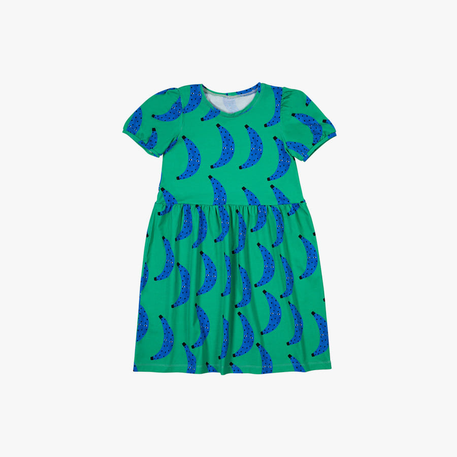 캐리마켓 -  돈그로우업 GREEN BANANA PUFF DRESS