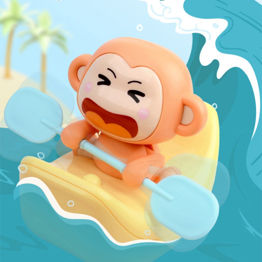캐리마켓 -  레츠토이 몽키바나나보트 아기 목욕놀이 보트 물놀이 장난감