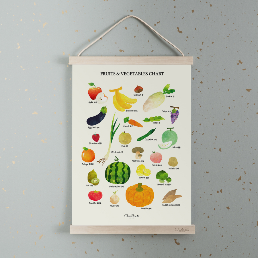 캐리마켓 -  쉬크브와 과일 야채 포스터