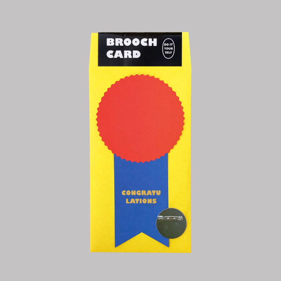 캐리마켓 -  [하우키즈풀] BROOCH CARD - CONGRATS