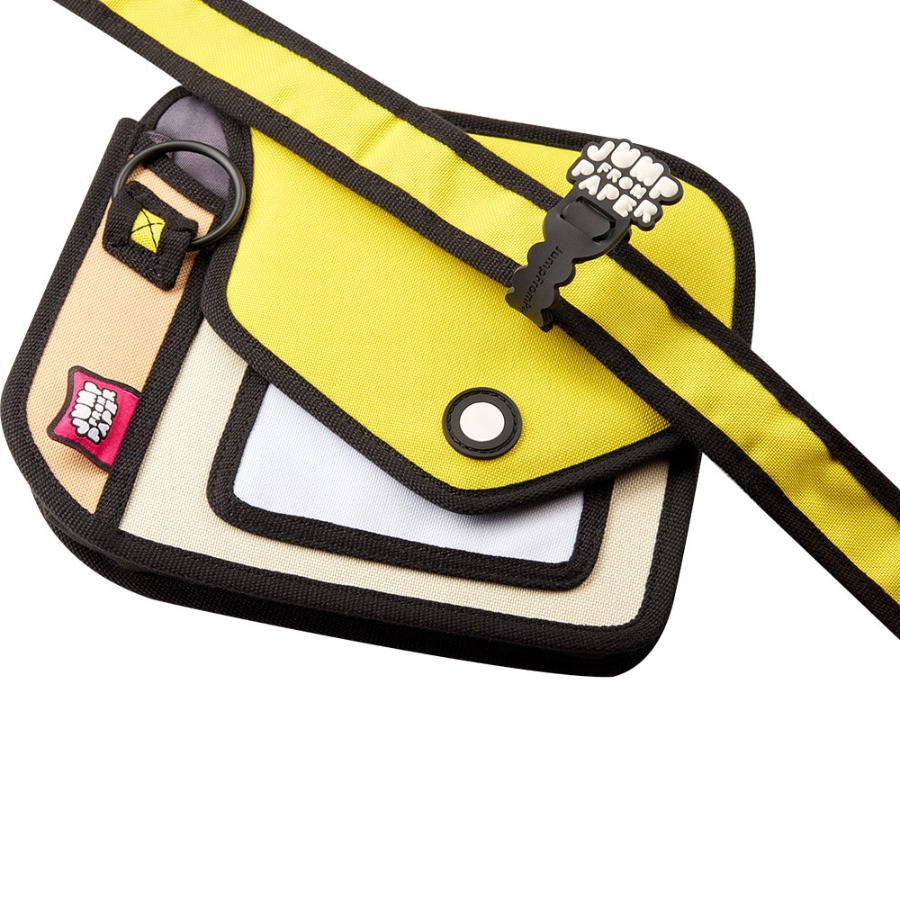 캐리마켓 -  [점프프롬페이퍼] [Junior] Giggle Shoulder Bag_Minion Yellow
