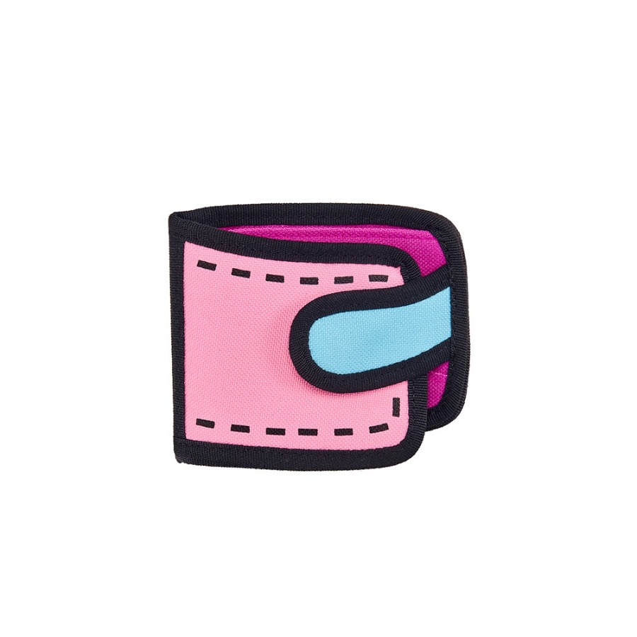캐리마켓 -  [점프프롬페이퍼] Poketto Wallet_Neon Pink