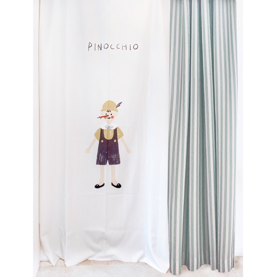 캐리마켓 -  [드로잉에이미] Pinocchio curtain