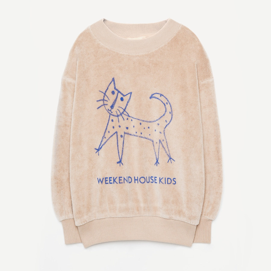 캐리마켓 -  [위켄드하우스키즈] Cat soft sweatshirt