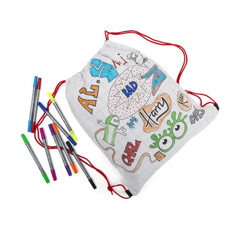 캐리마켓 -  [잇슬립두들] doodle backpack - colour &amp; design