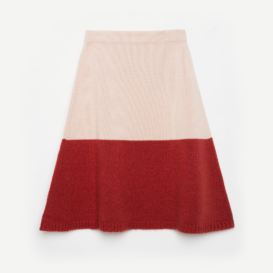 캐리마켓 -  [위켄드하우스키즈] Pink boucle skirt