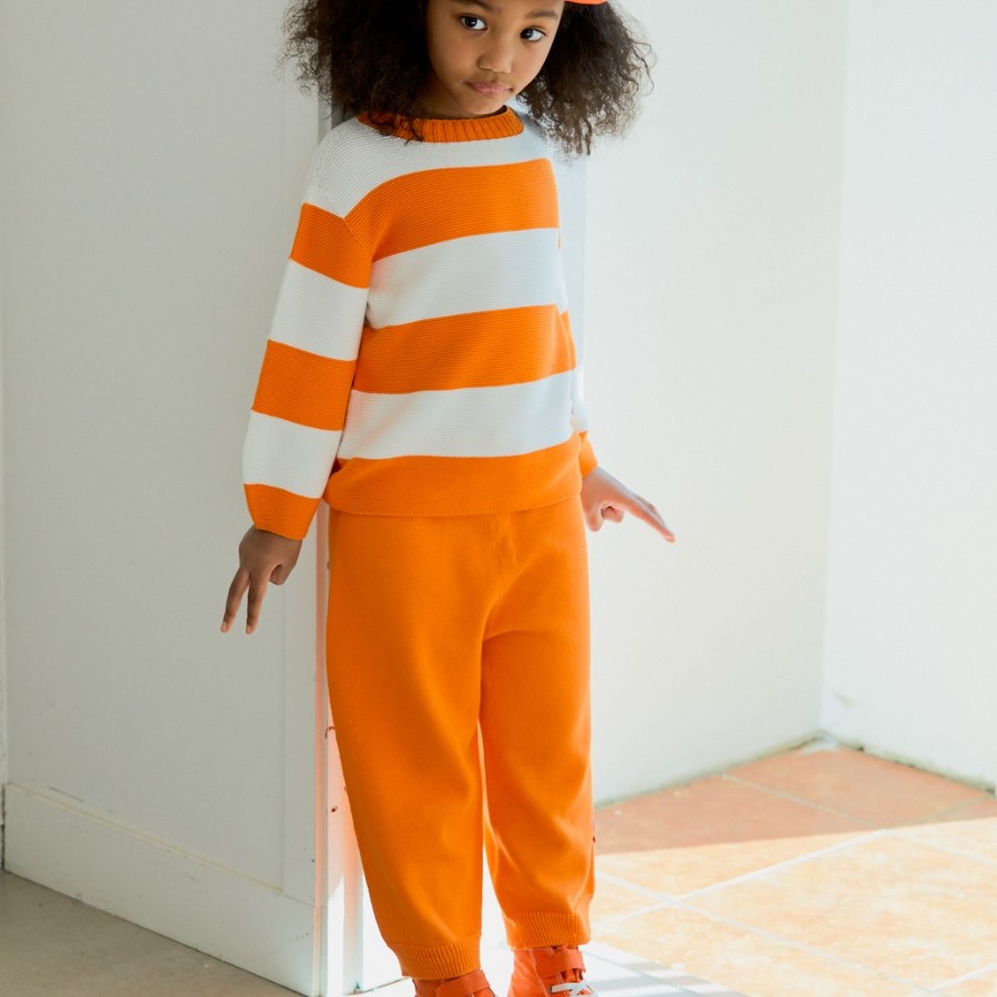 캐리마켓 -  [스킨세컨드] SKIN2ND Wholegarment Pants Orange (오렌지 팬츠)