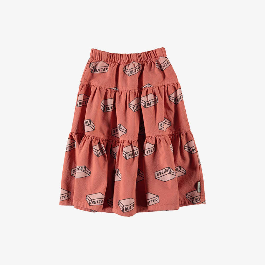 캐리마켓 -  [피우피우칙] Long Tiered Skirt