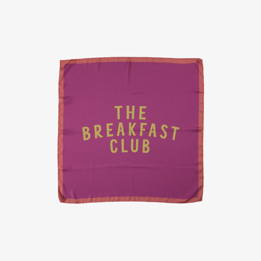 캐리마켓 -  [피우피우칙] Silky Scarf with The Breakfast Club