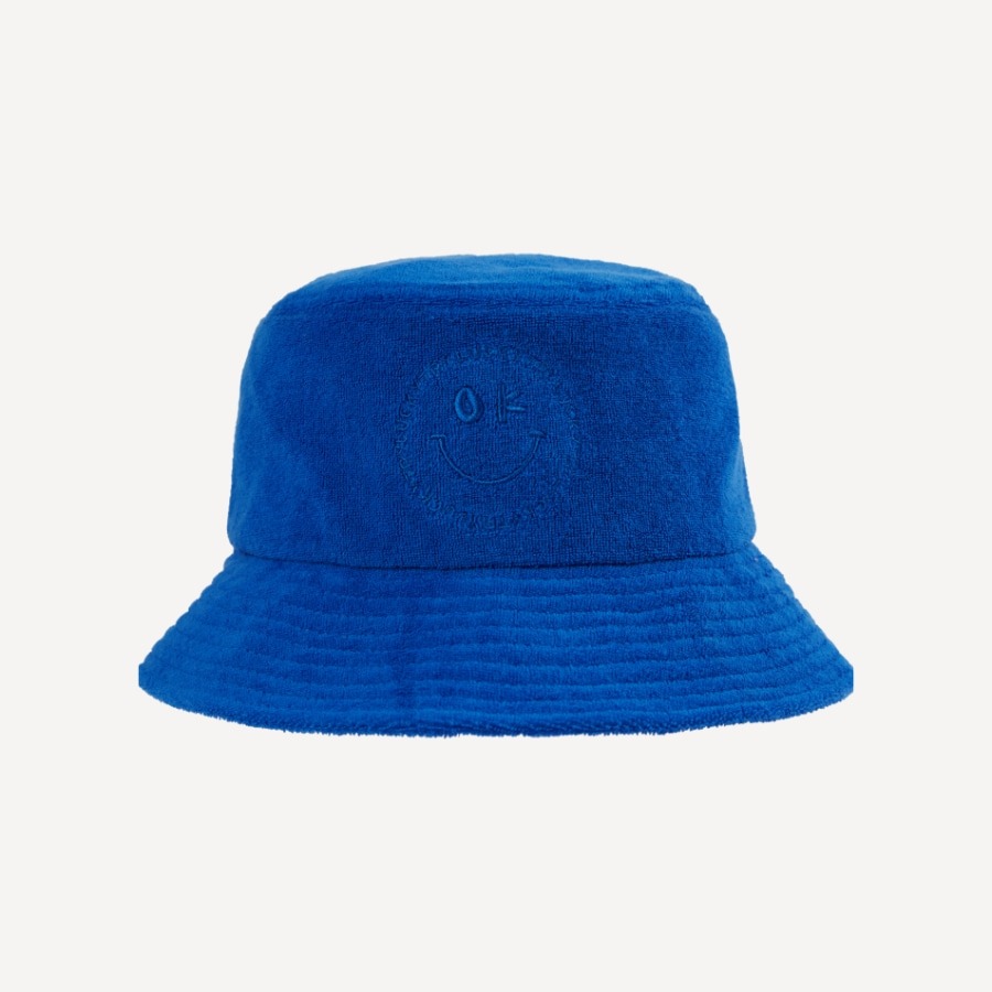캐리마켓 -  [럭키트라이] (KR) Luckytry terry bucket hat (blue)