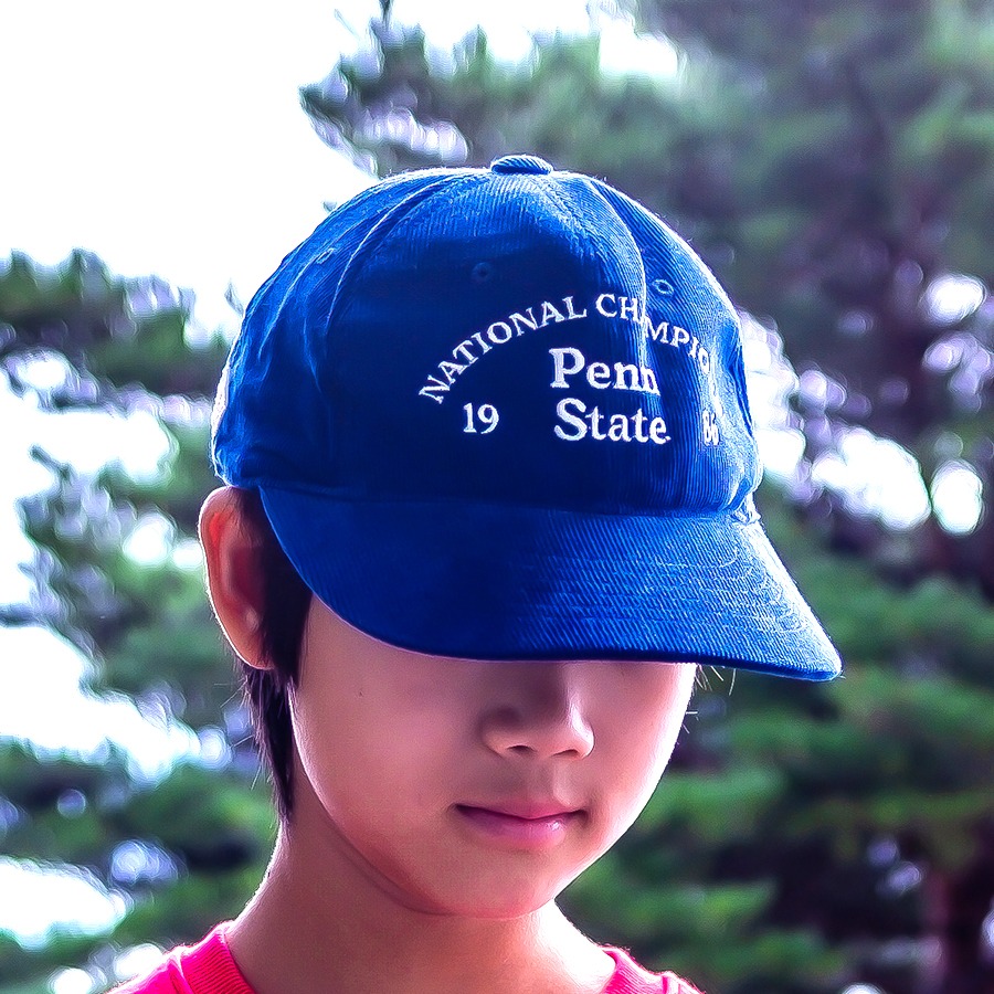 캐리마켓 -  [유니온스카웃] CORDUROY CAP BLUE - PENN STATE