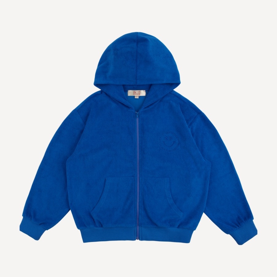 캐리마켓 -  [럭키트라이] (KR) Luckytry terry zip hoodie (blue)