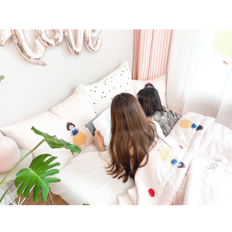 캐리마켓 -  [드로잉에이미] Snow white four seasons bed comforter set