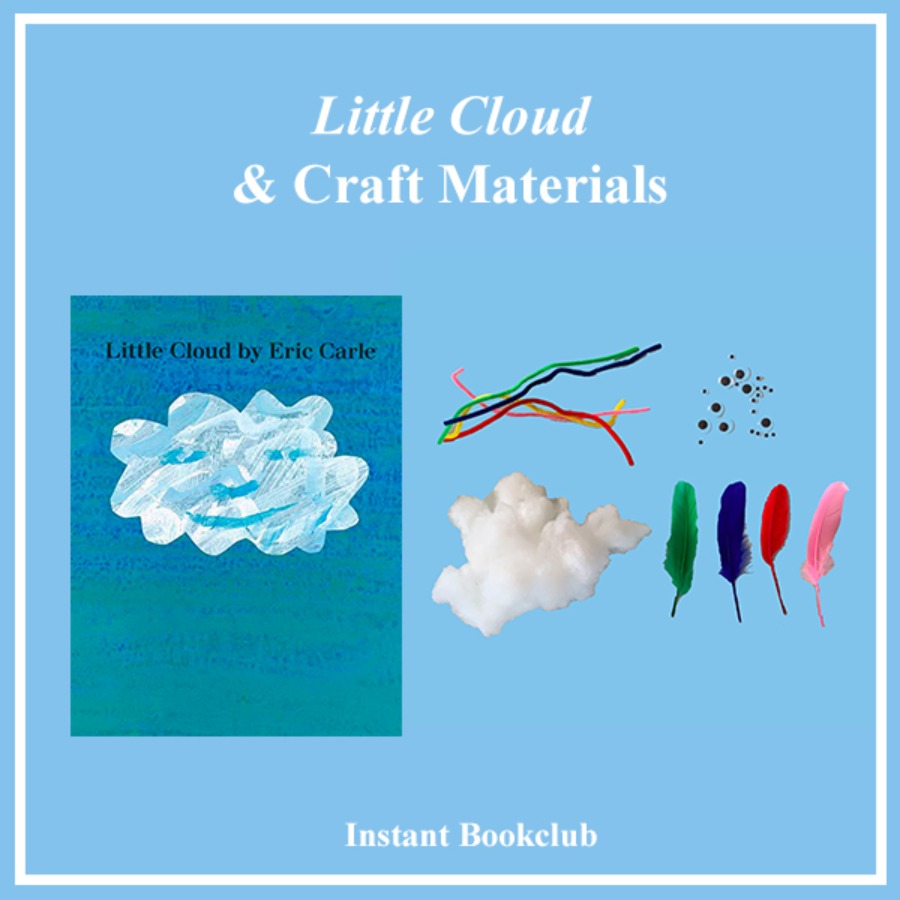 캐리마켓 -  [Instant Writing] Little Cloud (Book + 4 Craft Materials)