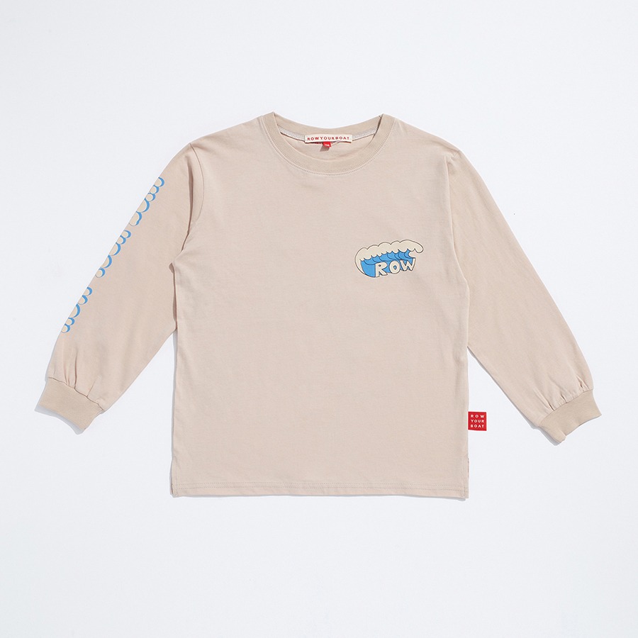 캐리마켓 -  [로유어보트] Row T-shirt beige