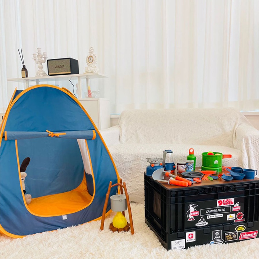캐리마켓 -  레츠토이 레츠 홈캠핑 캠핑 놀이 텐트 장난감