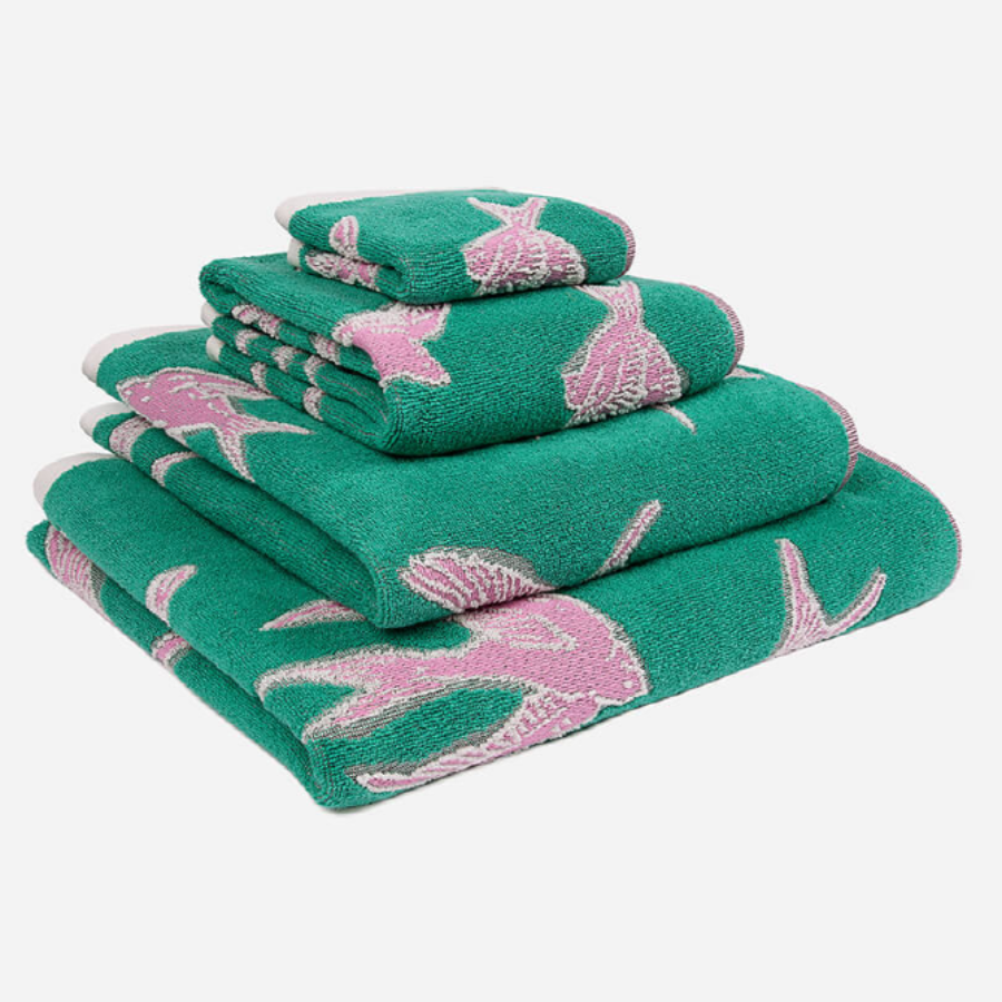캐리마켓 -  [아노락] Flying Birds Organic Cotton Towels