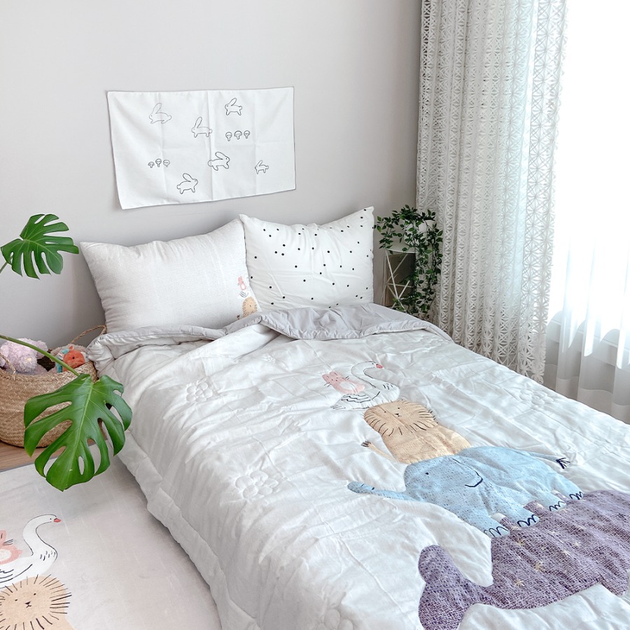 캐리마켓 -  [드로잉에이미] Tiki tiki four seasons bed comforter set